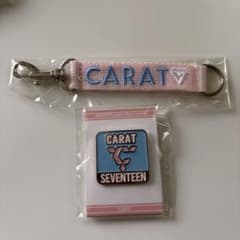 SEVENTEEN CARAT ファンクラブ特典 ピンバッジ 刺繍タグストラップのサムネイル