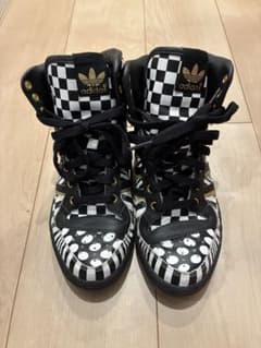 お値下げ！adidas by JEREMY SCOTT チェッカーウイング - メルカリ