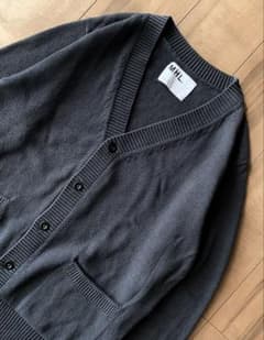 MHL マーガレットハウエル カーディガン ニット チャコール L - メルカリ
