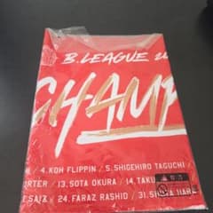 B.LEAGUE 2020-21 CHAMPIONS フェイスタオルのサムネイル