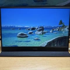 アイリスオーヤマ モバイルモニタ ILD-A1616MS-B HDMI変換付き - メルカリ