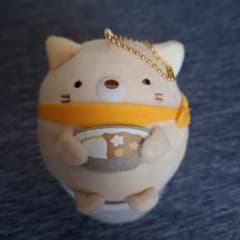 스미코구라시 스미코캠프 고양이 봉제인형 키체인