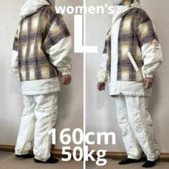 ♦︎良品♦︎CABIN CLUB スキーウェア スノボウェア 上下セットアップ　L