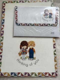 KUTSUWA 便箋 & 封筒 Gentle Treasures　昭和レトロのサムネイル