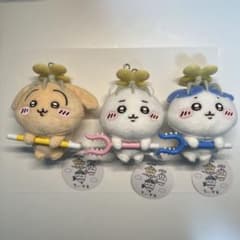 ちいかわ 討伐マスコット 3種セット ちいかわ ハチワレ うさぎ - メルカリ
