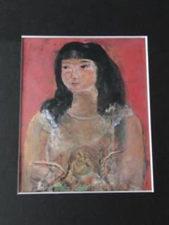 坂口麻沙子、【天使を抱く少女】、希少な額装用画集より - メルカリ
