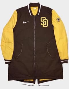 実使用 NIKE パドレス ジャケット ジャンパー スタジャン MLB ナイキ 実使用 NIKE パドレス ジャケット ジャンパー スタジャン MLB ナイキ