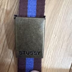 STUSSY ストライプ ベルトのサムネイル