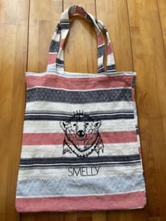 SMELLY ストライプ柄トートバッグのサムネイル