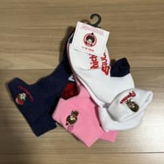 モンチッチ ベビーキッズ靴下 3足セット 15-20cmのサムネイル