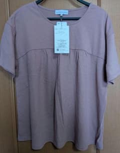 新品タグ付き　 半袖 Tシャツ くすみピンクのサムネイル
