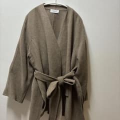 Mila Owen ブラウンローブジャケット