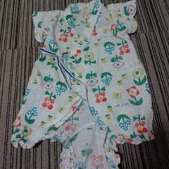 Petit Jam 花柄ロンパース 80サイズのサムネイル
