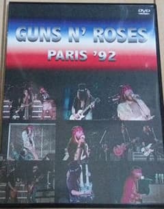 GUNS N' ROSES PARIS '92 DVDのサムネイル