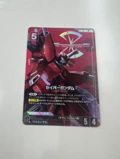 ガンダムカードゲーム ST09 セイバーガンダム LR+ パラレル - メルカリ