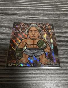 RIZIN 朝倉未来 格闘技ステッカー ビックリマン さん家祭り シール RIZIN 朝倉未来 朝倉海 平本蓮 格闘技ステッカー ビックリマン