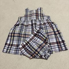 Hartstrings BABY チェック柄ワンピース ブルマセットのサムネイル