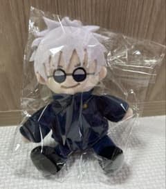 呪術廻戦 アニメーション展 おすわりぬいぐるみ 五条悟 - メルカリ