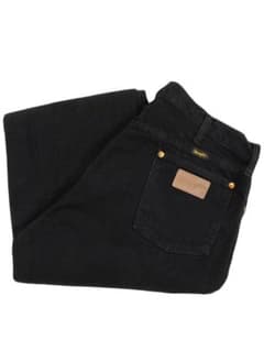 Wrangler ラングラー ブラックデニムパンツ 35x34のサムネイル