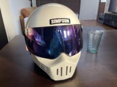 シンプソンm30インカム付きクリアシールド付きのサムネイル
