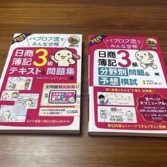 簿記教科書 パブロフ流でみんな合格 日商簿記3級 テキスト&問題集 2025年…のサムネイル