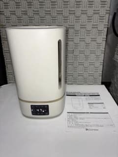 値下◆ドウシシャ 加湿器 超音波式 上から給水便利◆連続加湿時間は長く約１３時間