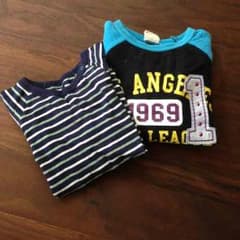 男の子100㎝ 長袖Tシャツセットのサムネイル
