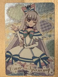 プリキュアキラキラカードグミ 猫組2枚セットキュアニャミー　キュアリリアンのサムネイル