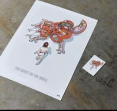 士郎正宗の世界展 大友克洋 攻殻機動隊 ポスター ポストカード セット