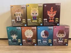 ヒロアカ 一番くじF賞 SOFVICちゅ 全7種 コンプセット ＋ 1個おまけ 全コンプセット】ヒロアカ 一番くじF賞 SOFVICちゅ 全7種コンプセット