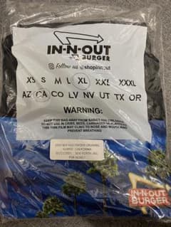 in-n-out burger XL 新品未開封のサムネイル