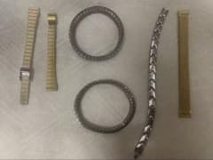 腕時計用 金属ベルト まとめ売り 伸縮 バンドのサムネイル