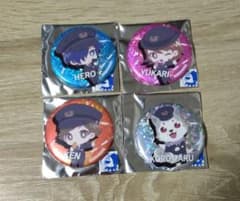 4点セット】ペルソナ 京王 缶バッジ 主人公 岳羽ゆかり 天田乾