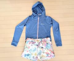 Shawnee ラッシュガード パーカー ブルー Mのサムネイル