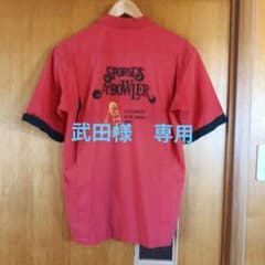 Ceronias ボーリングシャツ レッド Lサイズのサムネイル