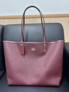 COACH トートバッグ リバーシブル トンボ柄 F78729 - メルカリ