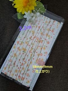 ハンドメイド　バイアステープ 　花柄のサムネイル