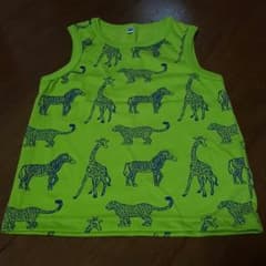 しばらくお値下げします！新品　動物柄　タンクトップ　９５のサムネイル