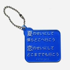 RADWIMPS ランダムリリックアクリルキーホルダー 夏のせい