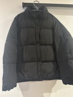 AZUL by moussy ブラック ダウンジャケット Sのサムネイル