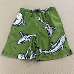 OshKosh サメ柄水着 グリーン 100%ポリエステルのサムネイル