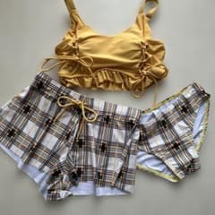 イエローフリルセパレート水着 Mのサムネイル