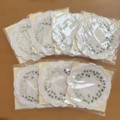 ベトナム刺繍コースター 2枚セット×7のサムネイル