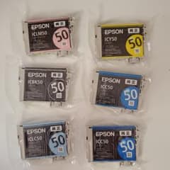 使用期限切れ EPSON IC6CL50 5色のサムネイル