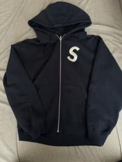 supreme Sロゴ　ジップパーカーのサムネイル