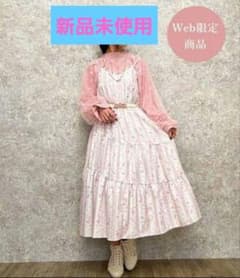 新品未使用✨ブルーミングサクラキャミワンピースのサムネイル