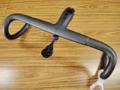 MERIDA Team SL 1p Cockpit カーボンハンドル 420mm MERIDA Team SL 1p Cockpit カーボンハンドル 420mm - メルカリ