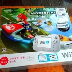 Wii u 本体 マリオカートセットのサムネイル