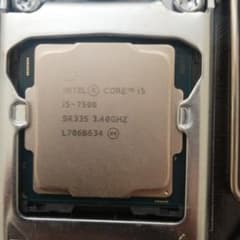 Ì5-7500 とマザーボードセットのサムネイル