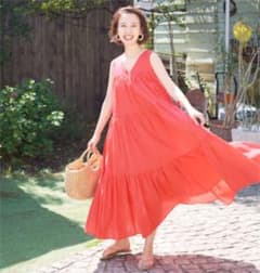 ☆aya☆様専用 ティアードワンピースのサムネイル